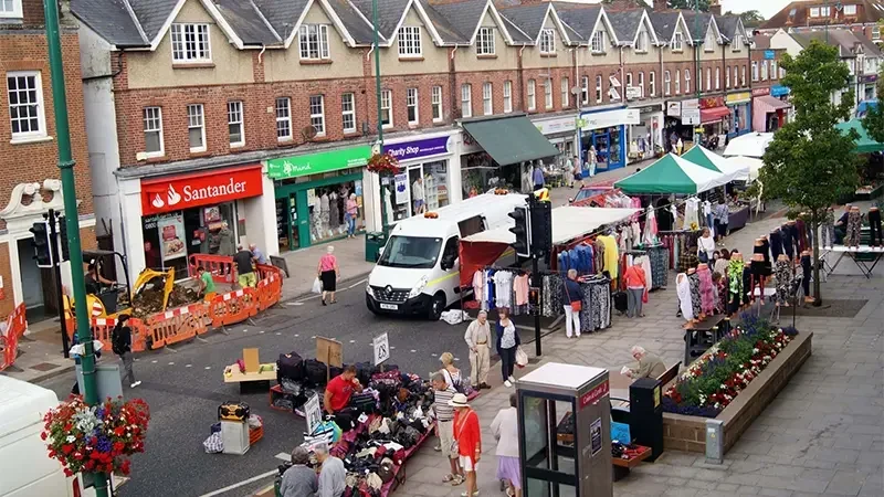1980s – Day Market, New Milton
