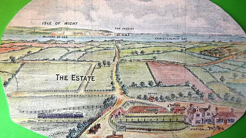 1880s – Milton Tithe Map