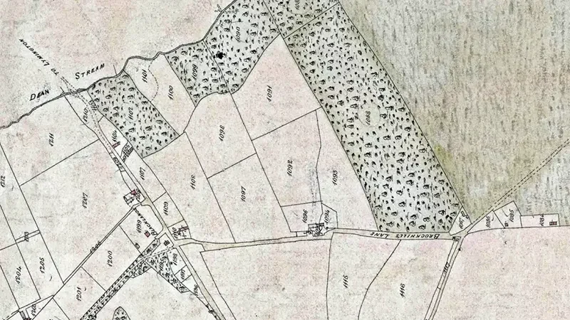 1800s – Milton Tithe Map